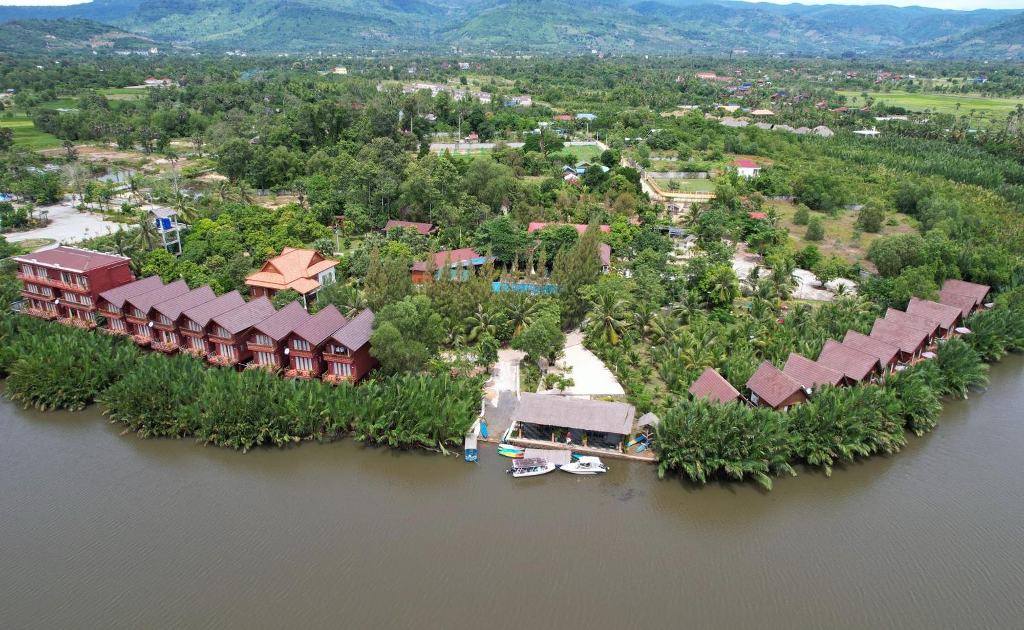 Lodge Moni Essara Kampot Esterno foto