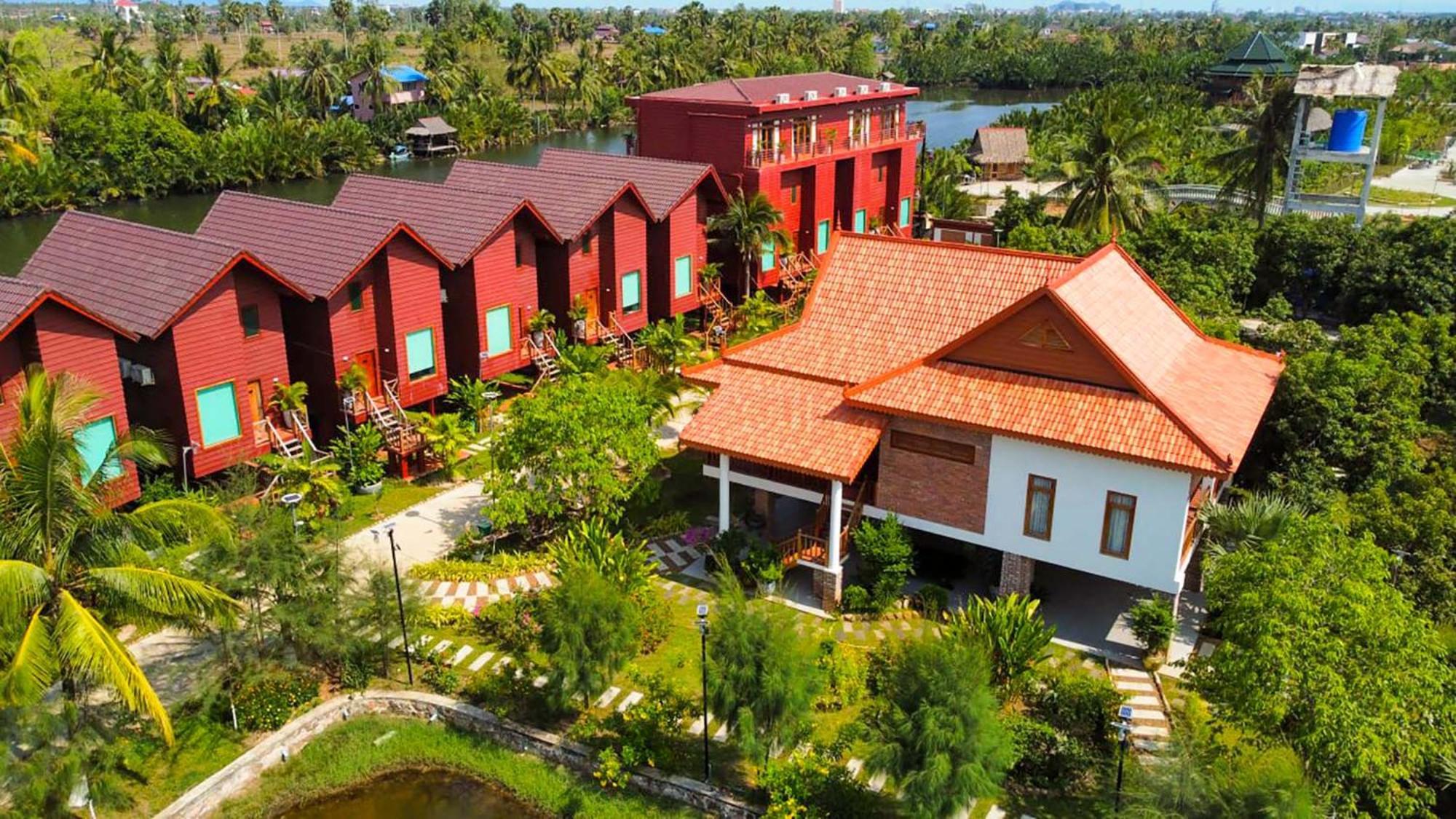 Lodge Moni Essara Kampot Esterno foto